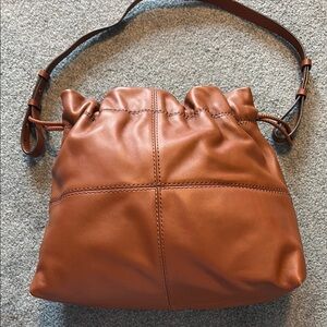 Fossil leather bag